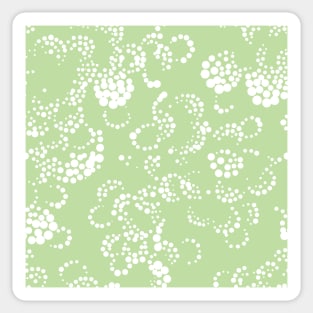 Tea Green Batik Sticker